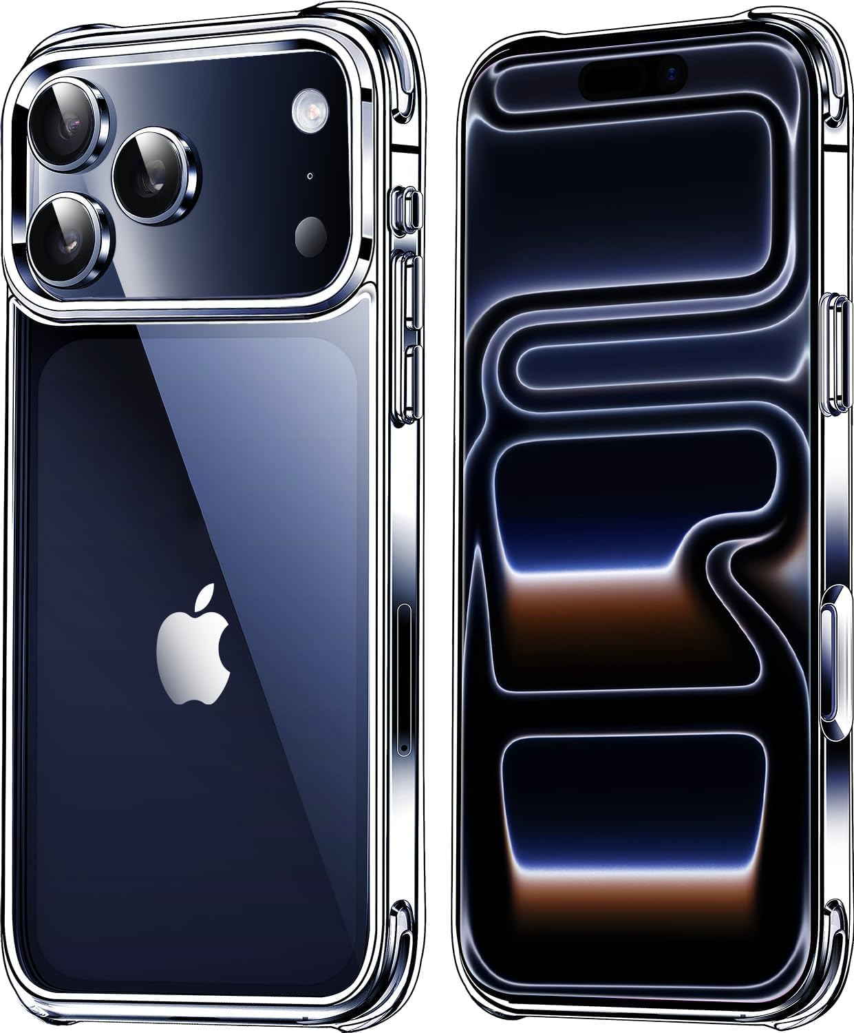 Mkeke for iPhone 17 Pro Max Case Clear [Not Yellowing]