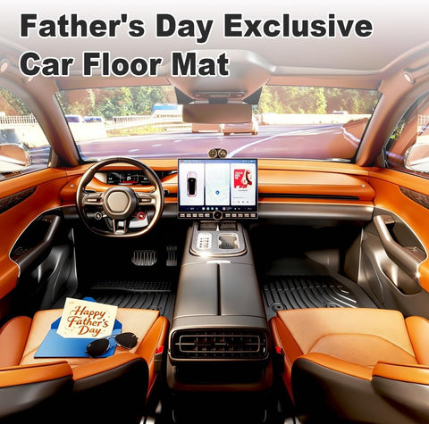 orealtrend Car Floor Mats Compatible with Honda Accord 2013-2017 (Only for Sedan, Not for Coupe Model) Heavy Duty All Weather Guard Water Spill Proof Front Rear Carpet Custom Fit for Men Dad