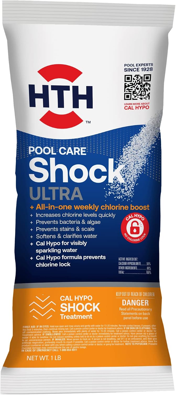 HTH 52039, Swimming Pool Care Shock Ultra, 1 Pack