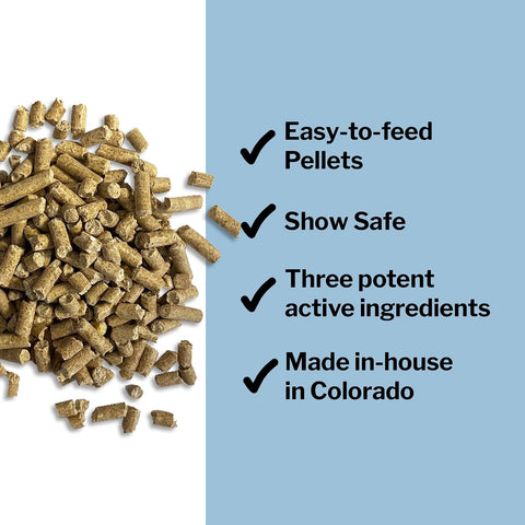 Formula 707 Calming Supplement for Horses, 10 lb, 80 Servings – Focus Aid