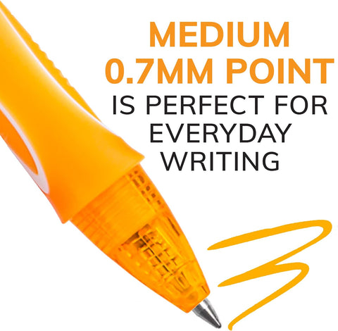 BIC Gelocity Quick Dry Ocean Themed Gel Pen Set, Medium Point, 0.7mm