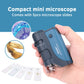 Pocket Microscope, 60x-120x Handheld Mini Microscope Kids with LED Lights, 5 Slides Specimens, BEBANG Portable Microscope for Kids Student Adults Microbiological Observation Lab Study, Educational Kit