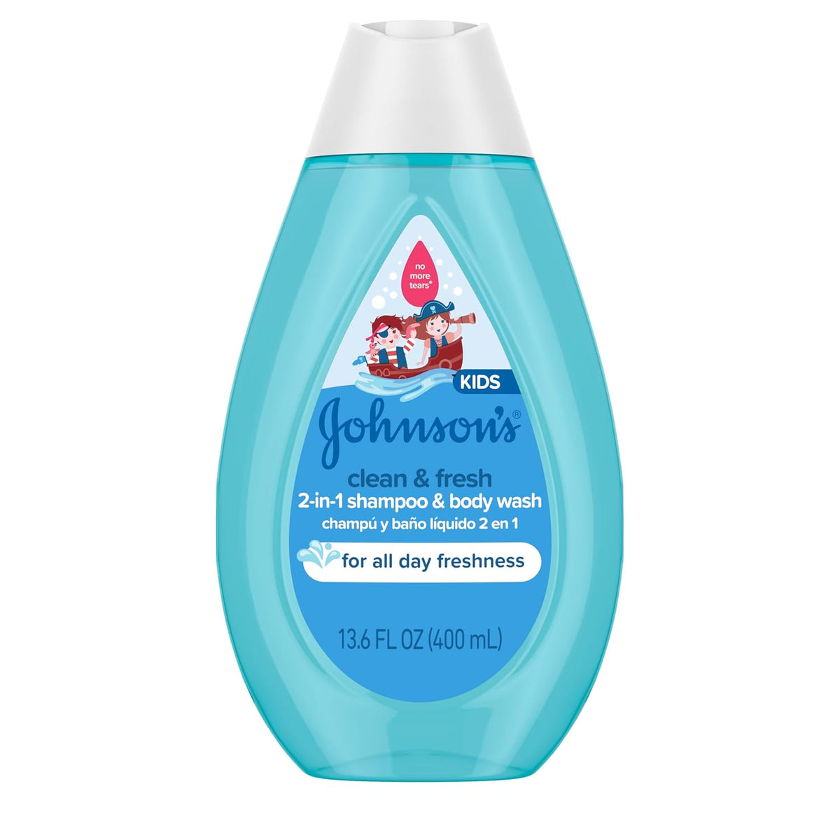 Johnson's Baby Clean & Fresh Children's Shampoo & Body Wash, 13.6 fl oz