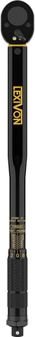 LEXIVON Torque Wrench 1/2-Inch Drive Click 10~150 Ft-Lb/13.6~203.5 Nm (LX-183)