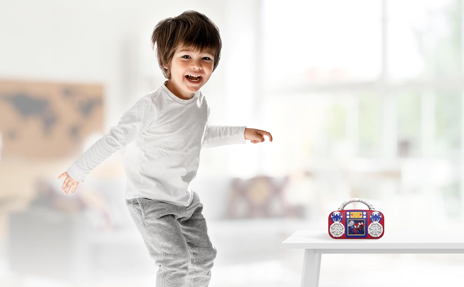 Spidey and His Amazing Friends Toy Music Player, Toddler Toy for Ages 3+