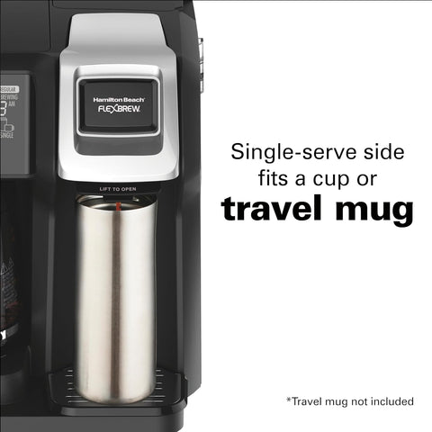 Hamilton Beach FlexBrew Trio 2-Way Drip & Single Serve Coffee Maker