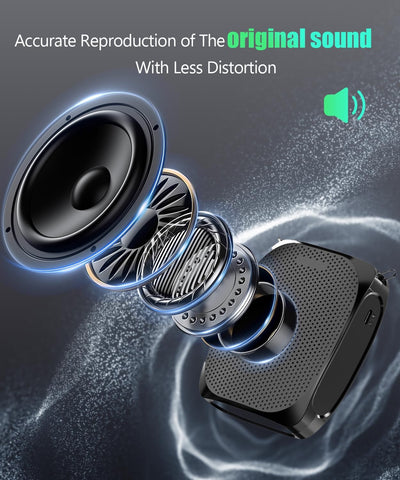 SHIDU Voice Amplifier for Teachers Portable Microphone and Speaker