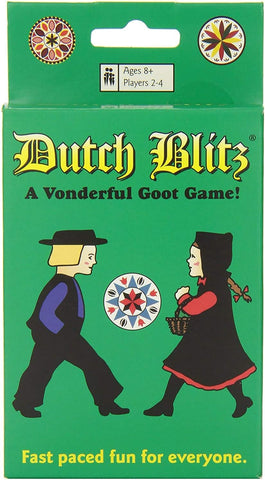 Dutch Blitz Card Game - Original Fast Paced Family Game with 160 Cards