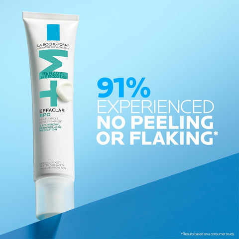 La Roche-Posay Effaclar BPO Multi-Target Acne Treatment, Benzoyl Peroxide