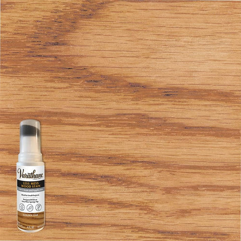Varathane Less Mess Golden Oak Wood Stain & Applicator