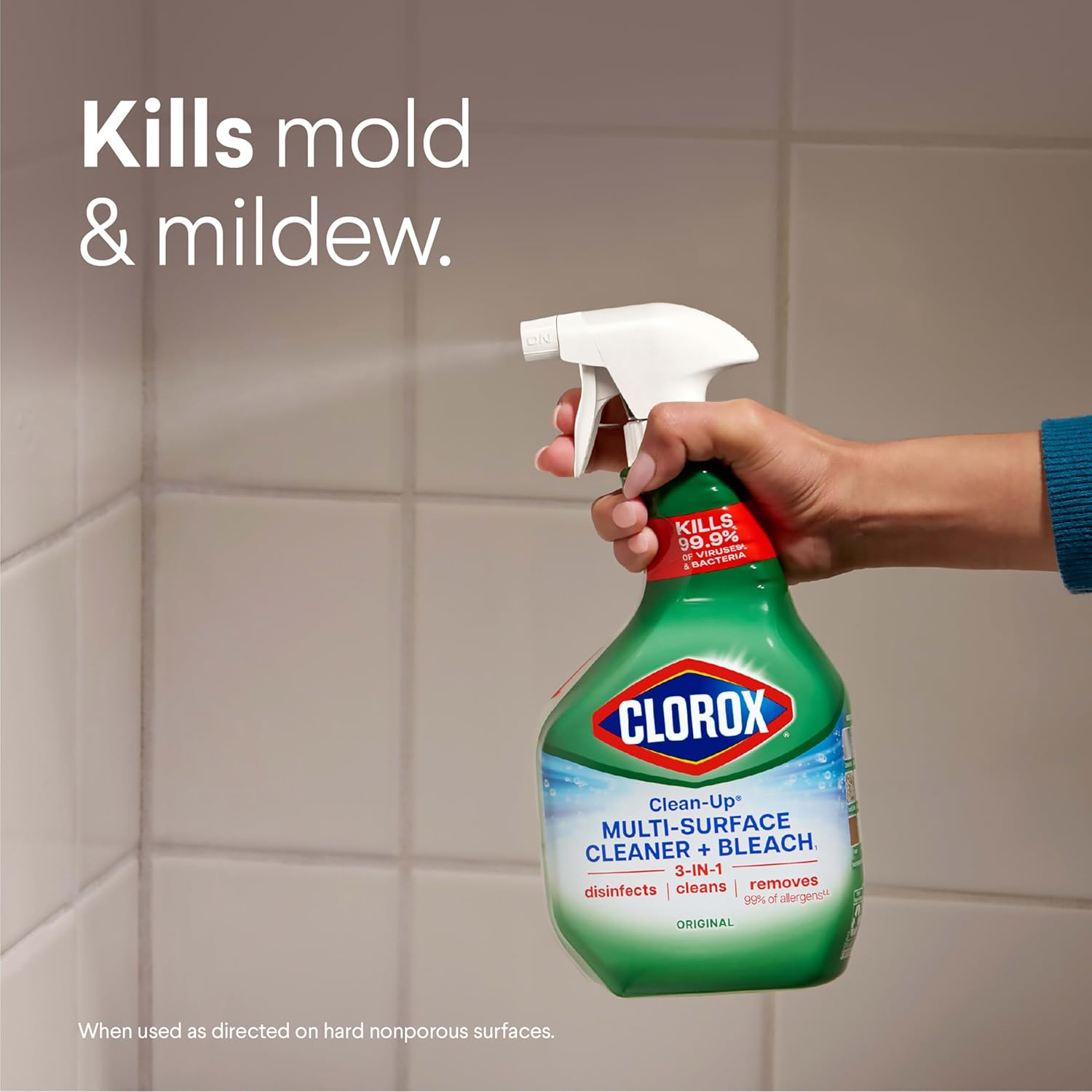 Clorox Clean-Up Multi-Surface Cleaner with Bleach, 32 fl. oz., Pack of 3