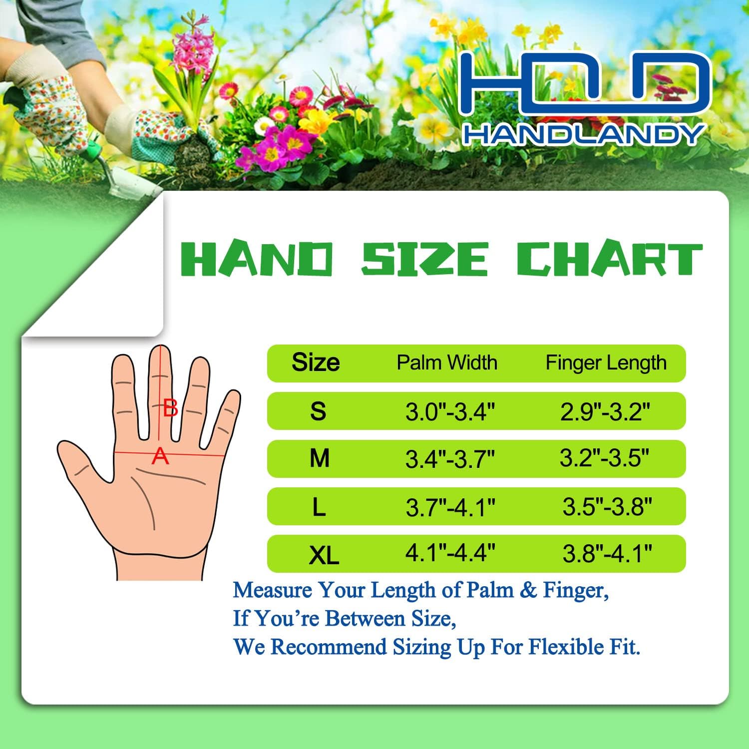 HANDLANDY Rose Pruning Gloves for Men Women, Thorn Proof Gardening Gloves