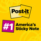 Post-it Notes, 3x3 in, 18 Pads, Canary Yellow, Clean Removal, Recyclable