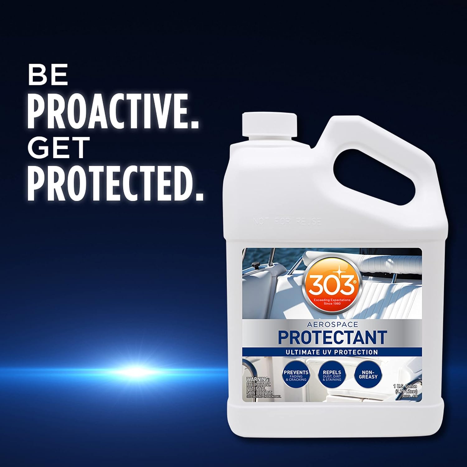 303 Marine Aerospace Protectant for Boat Vinyl, 1 Gallon