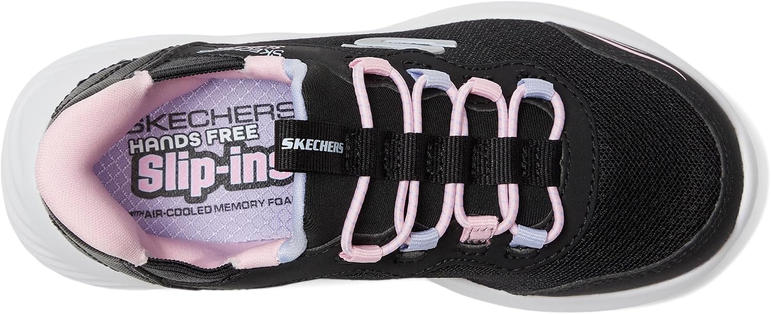 Skechers Girls' Bounder Simple Cute Shoe