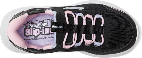Skechers Girls' Bounder Simple Cute Shoe
