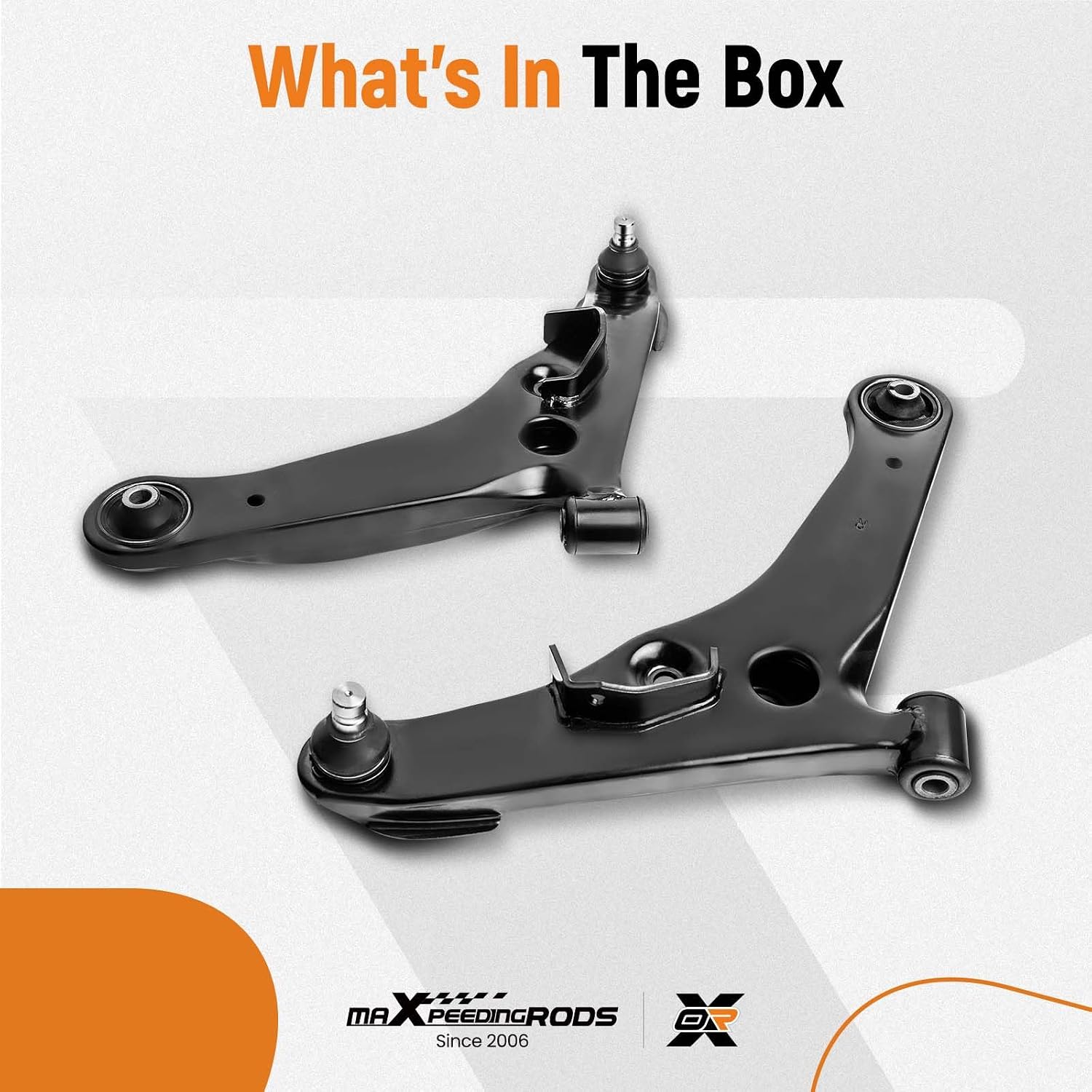 maXpeedingrods Front Lower Control Arms for Mitsubishi Outlander 2003-2006