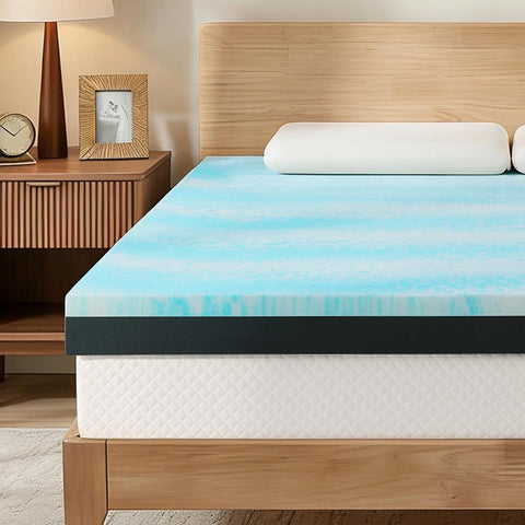 Firm to Extra Firm Mattress Topper King Size 3 Inch, Pain Relieving Foam Bed Topper for Extra Support, Gel Memory Foam&High-Density Foam Mattress Pad, CertiPUR-US Certified