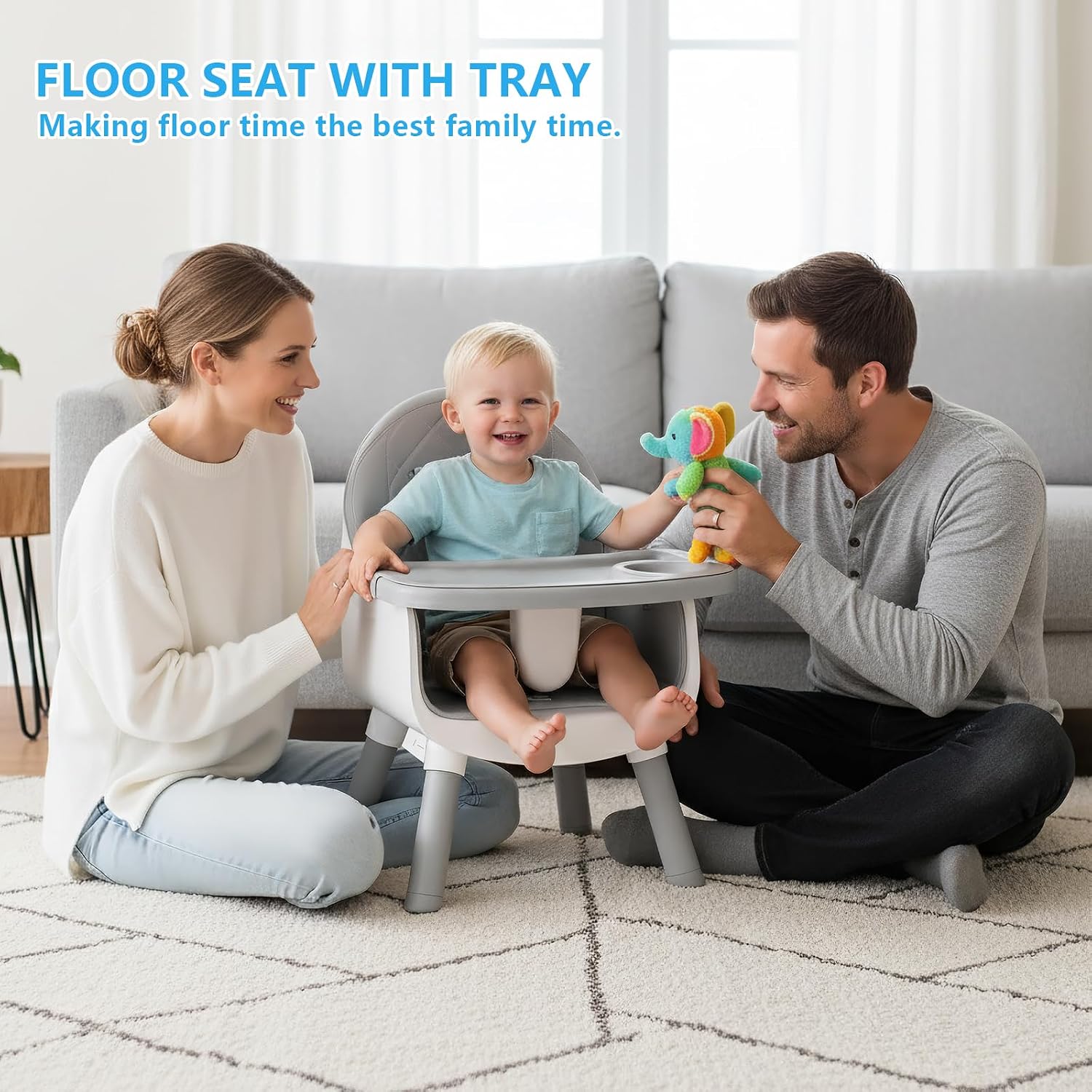 6 in 1 Baby High Chair for Babies and Toddlers, Booster Seat, Toddler Chair