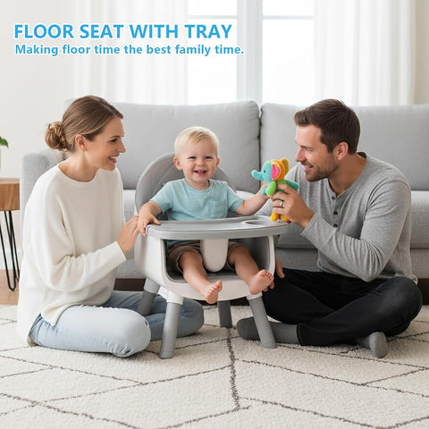 6 in 1 Baby High Chair for Babies and Toddlers, Booster Seat, Toddler Chair