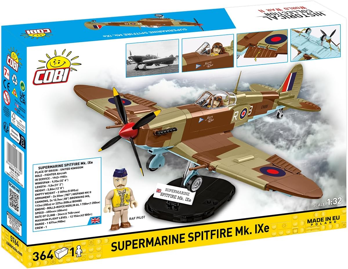 COBI Historical Collection WWII Supermarine Spitfire Mk. IXe