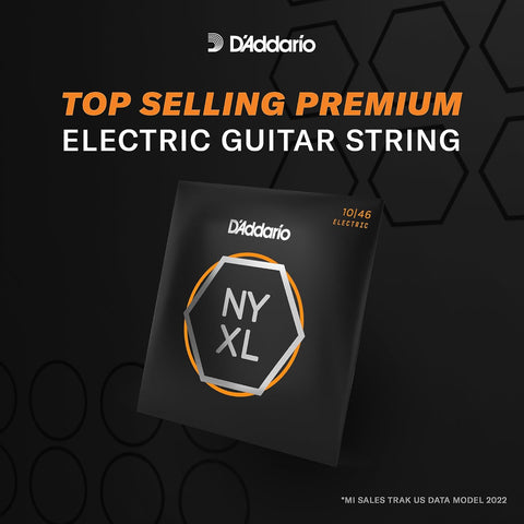D'Addario NYXL1149 Electric Guitar Strings, Medium 11-49