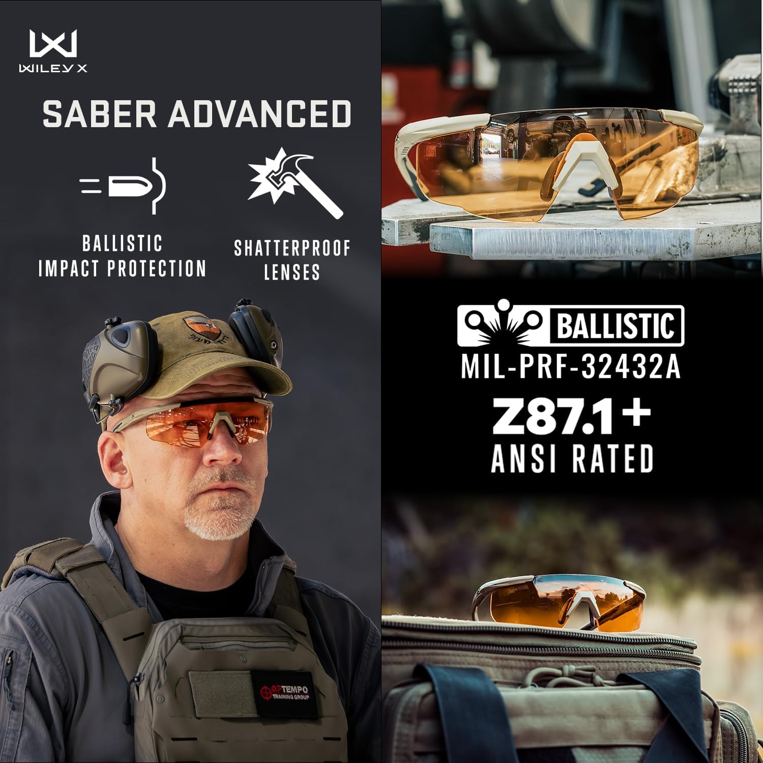 Wiley X mens Saber