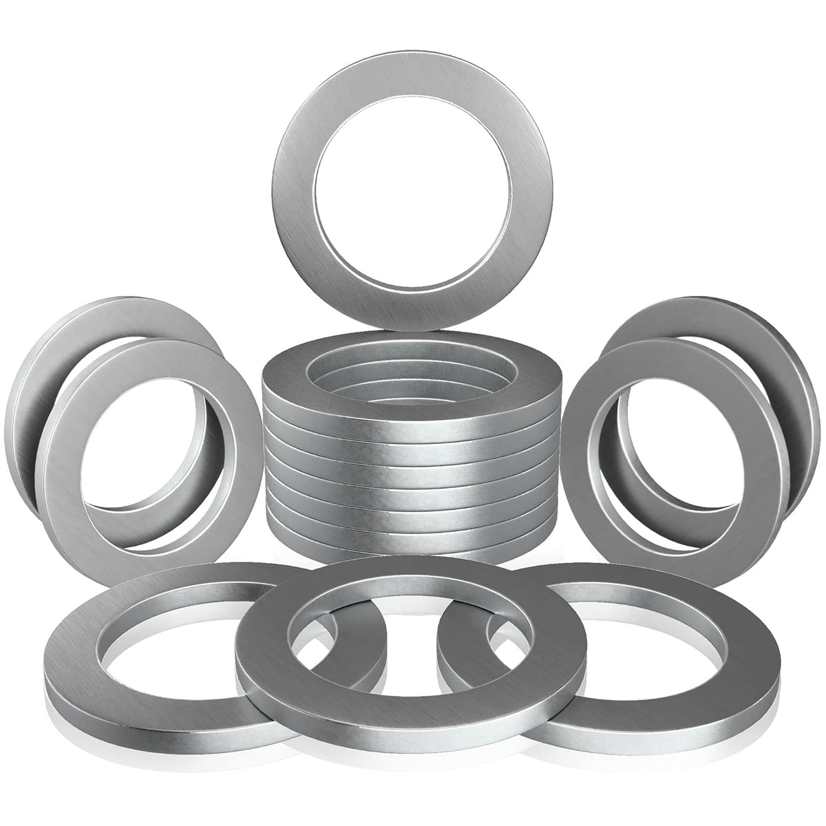15pc 14mm Aluminum Oil Drain Plug Washer 9956-41-400 Replacement for Mazda