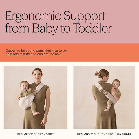 Ergobaby Upsie Sling Baby Carrier for Babies and Toddlers 6-48 Months