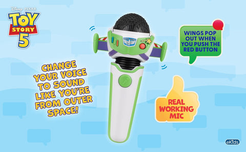 Toy Story 5 Voice Changer Microphone for Kids and Fans of Toy Story Toys