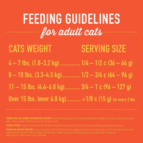 Tiki Cat Born Carnivore Dry Cat Food, Chicken & Turkey Meal, 3 lbs. Bag