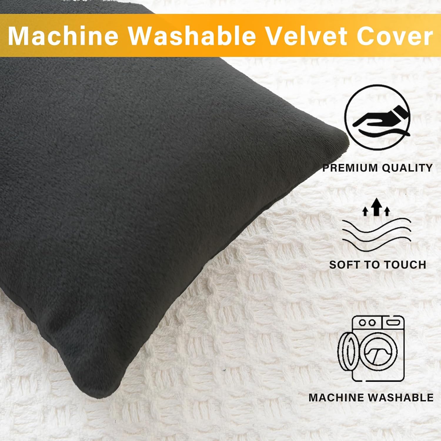 1 MIDDLE ONE 2 Pack Small Pillow, Memory Foam Mini Pillow 11 X 7 Inches for Travel, Sleeping, Nap and Neck, Knee, Lumbar Support, Tiny Cushion for Pet, Dogs (Black)