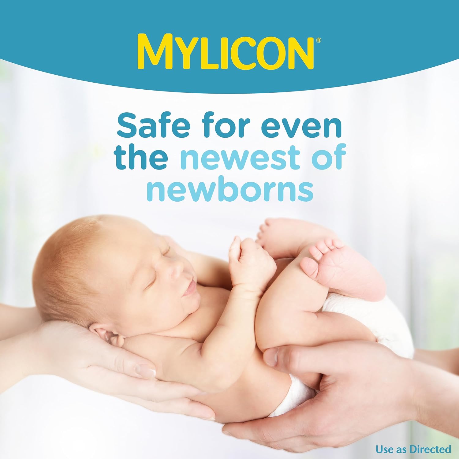 MYLICON Gas Relief Drops for Infants & Babies, Dye Free Formula, 0.5 Fl Oz.