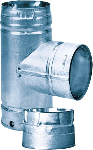 M&G DuraVent. TRVAL67893 DURAVENT 3PVL-TR 3" Pellet Vent Clean Tee