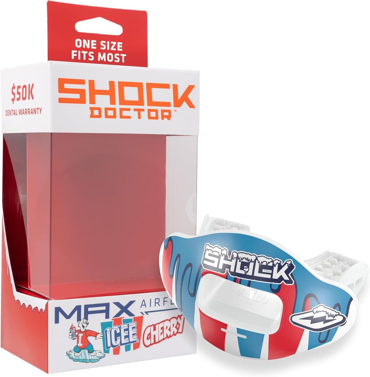 Shock Doctor Max Air Flow Flavored Graphics ICEE Drip OSFA