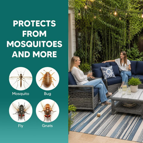 AJOQFKTD Mosquito Repellent Outdoor Patio, Mosquito Repellent Indoor 8P