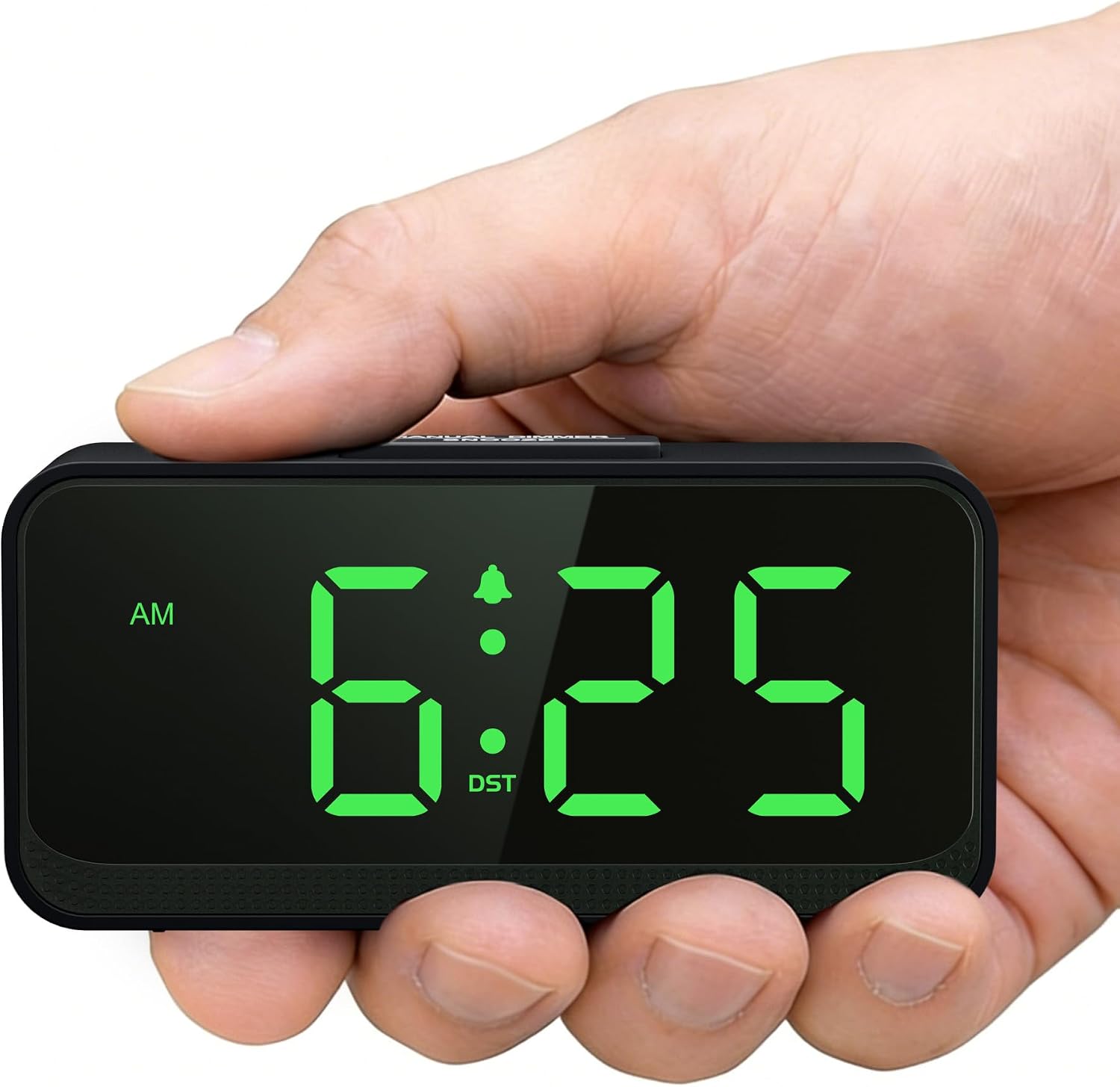 Battery Operated Small Alarm Clock: Compact Cordless Design