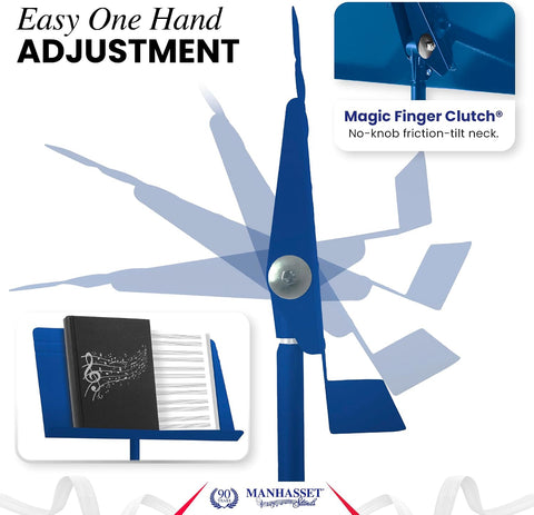 Manhasset 48 Symphony Music Stand - Matte Blue