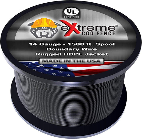 1000 Feet - 18 Gauge Extreme Dog Fence Brand Professional Underground Electric Dog Fence Boundary Wire