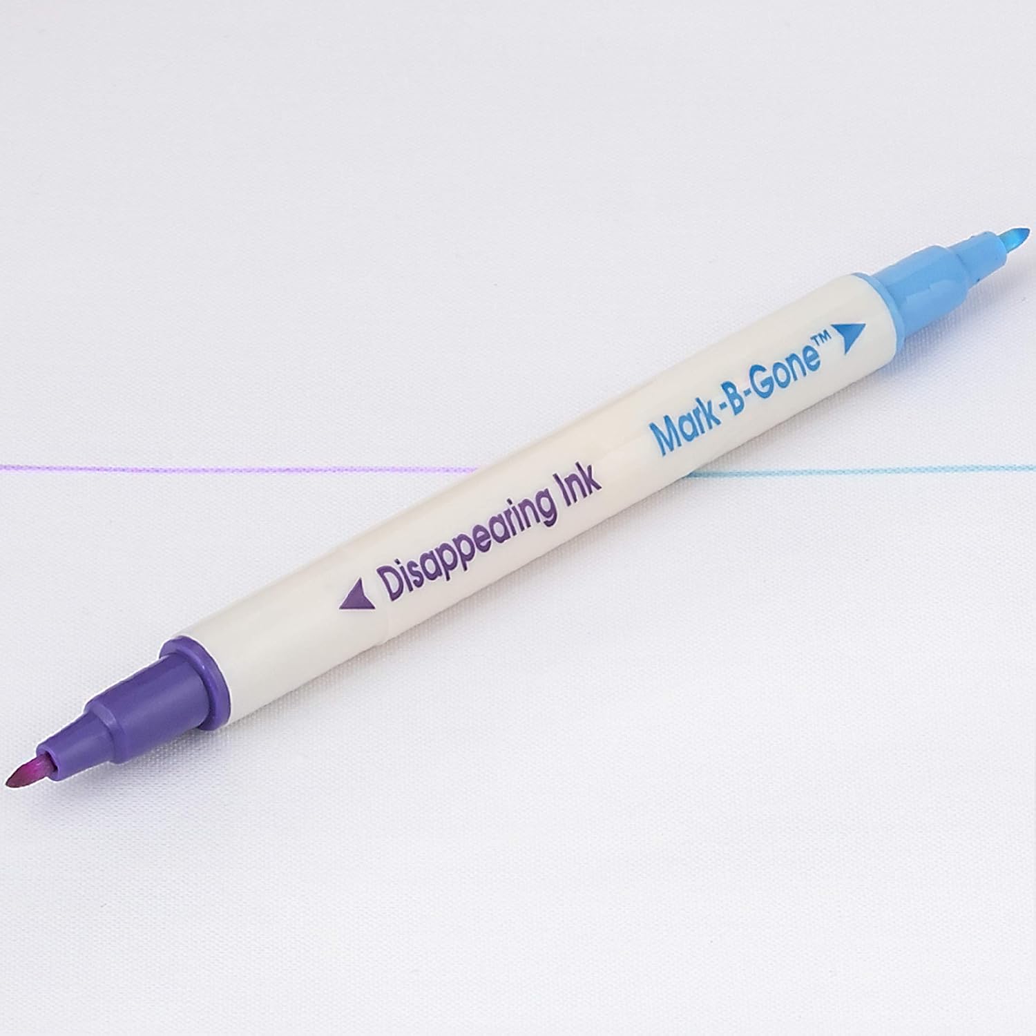 Dritz Dual Purpose Fabric Marking Pen, Blue and Purple