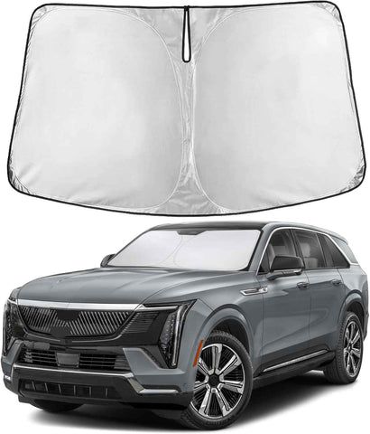 EcoNour Windshield Sunshade Compatible for Cadillac Escalade 2021-2025 2026