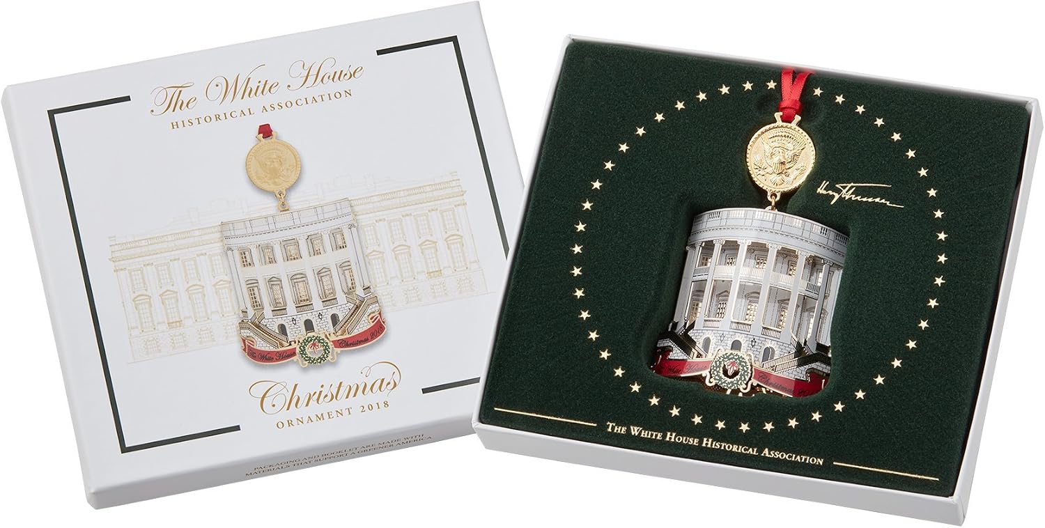 Official 2018 White House Christmas Ornament