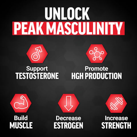 Force Factor Alpha King Immortal Testosterone Booster & Hormone Support