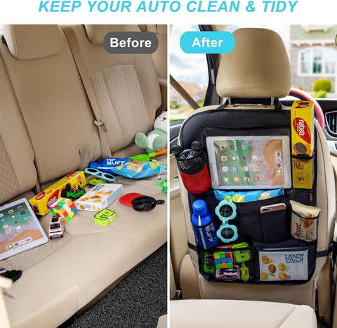 Matenf Backseat Car Organizer with 9 Storage Pockets
