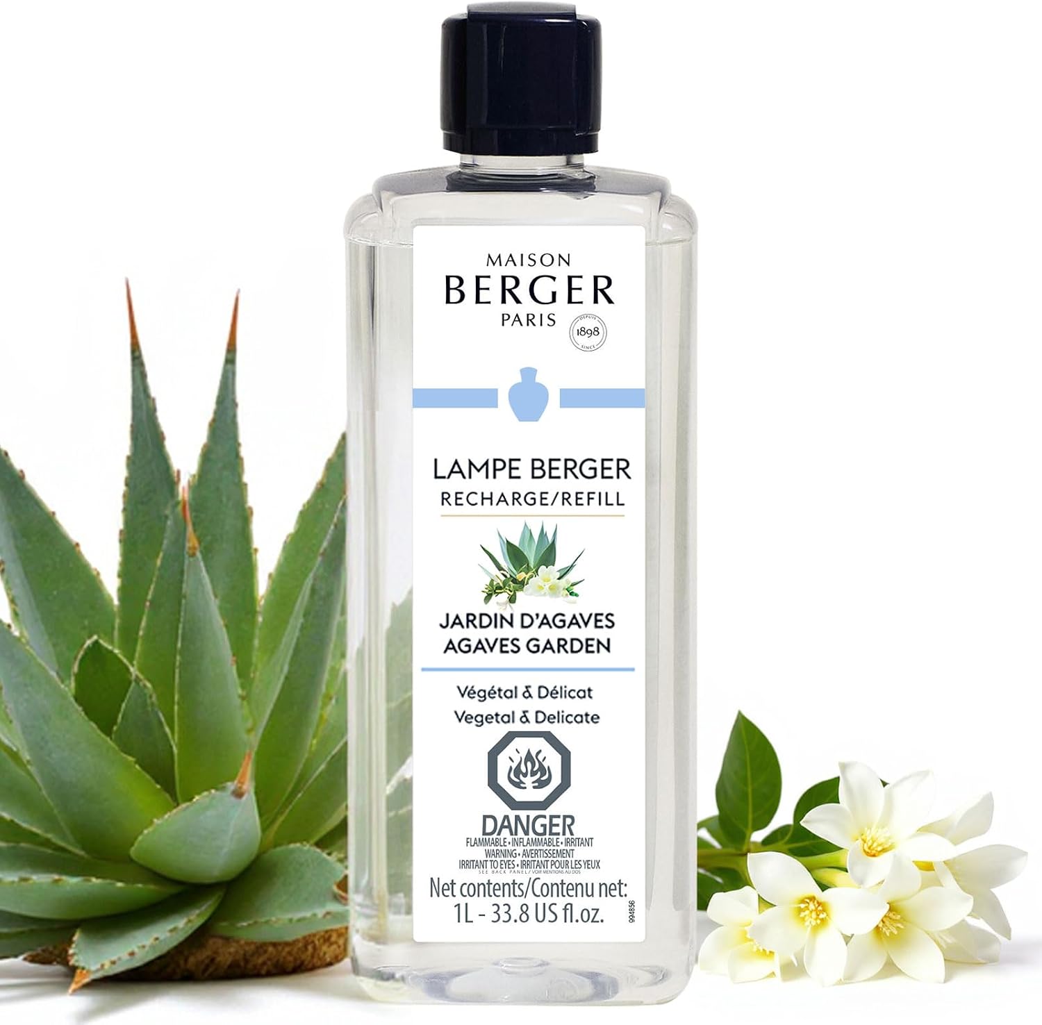 MAISON BERGER Lampe Berger Refill, 1 L, Agaves Garden