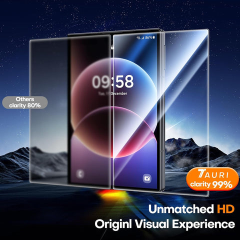TAURI 2 Pack for Samsung Galaxy Z Fold 8 Screen Protector