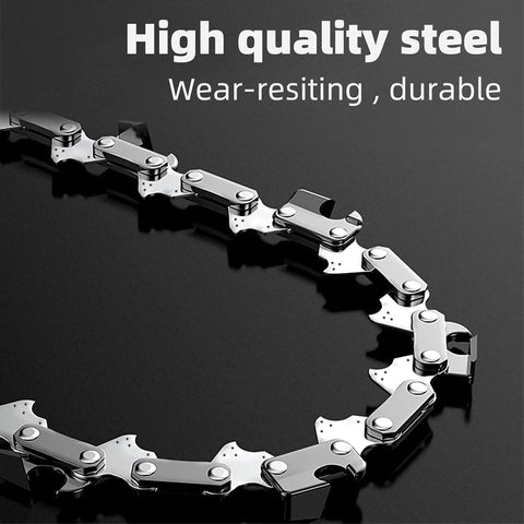 4 Pack 10 Inch Chainsaw Chain S40 3/8" LP Pitch .050" Gauge 40 Drive Links, 10-inch Replacement Chains Fits Remington, Greenwork, Sunjoe, Worx, Craftsman and More
