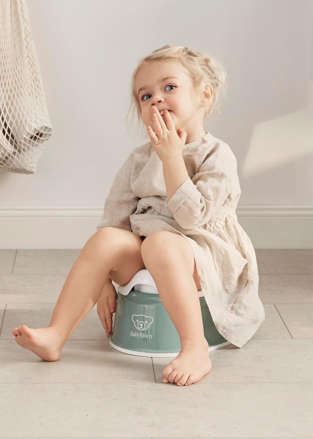 BabyBjörn Smart Potty, Deep Green/White