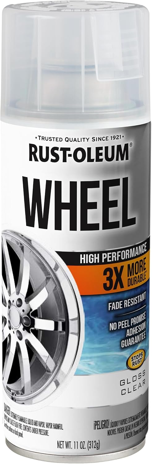 Rust-Oleum High Performance Wheel Spray Paint, Metallic Gold