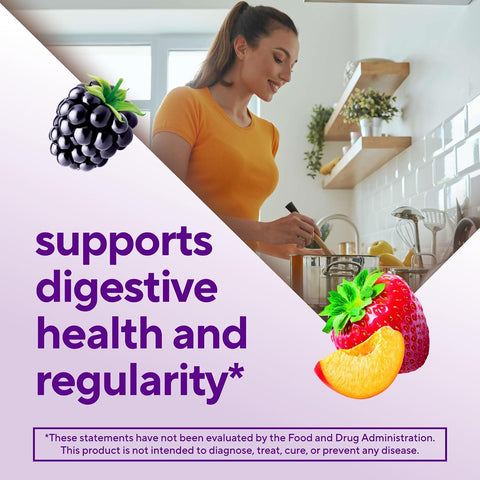 Vitafusion FiberWell Gummies Sugar Free | GLP-1 Friendly